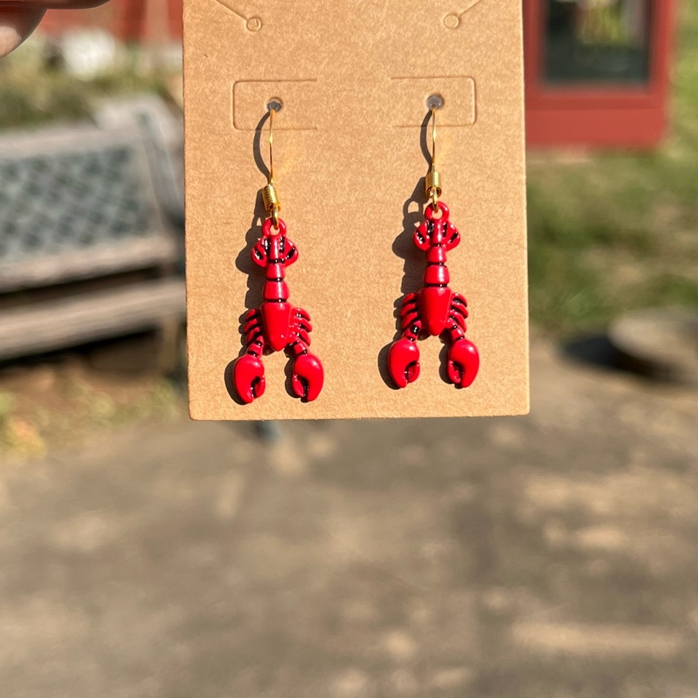 Lobster Earrings